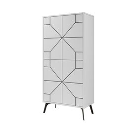 Hanah Home Armario multiusos Dune - Blanco